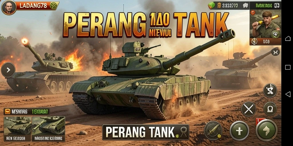 Antarmuka permainan LADANG78 yang menawan dan fungsional.
